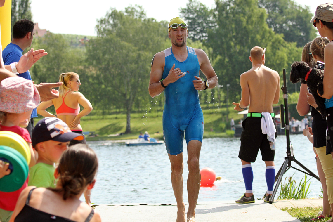 At the swim exit © Tribild.at